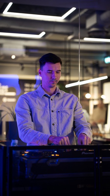DJ praėjusiame renginyje